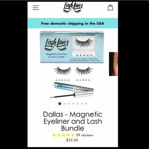 NIB Lashliner Magnetic LashKit Dallas & Nashville